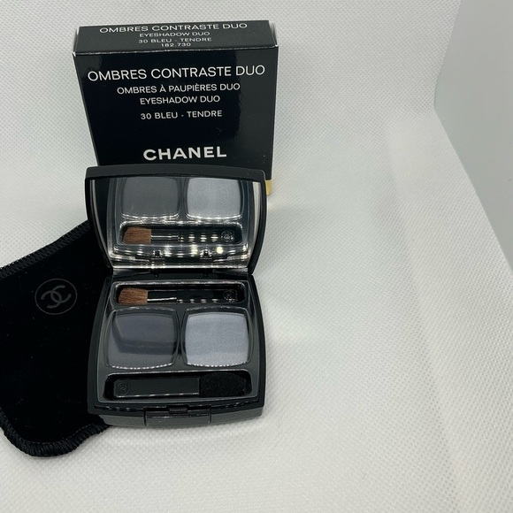 Chanel Ombres Contraste Duo Eyeshadow - Blue Tendré - Picture 3 of 3